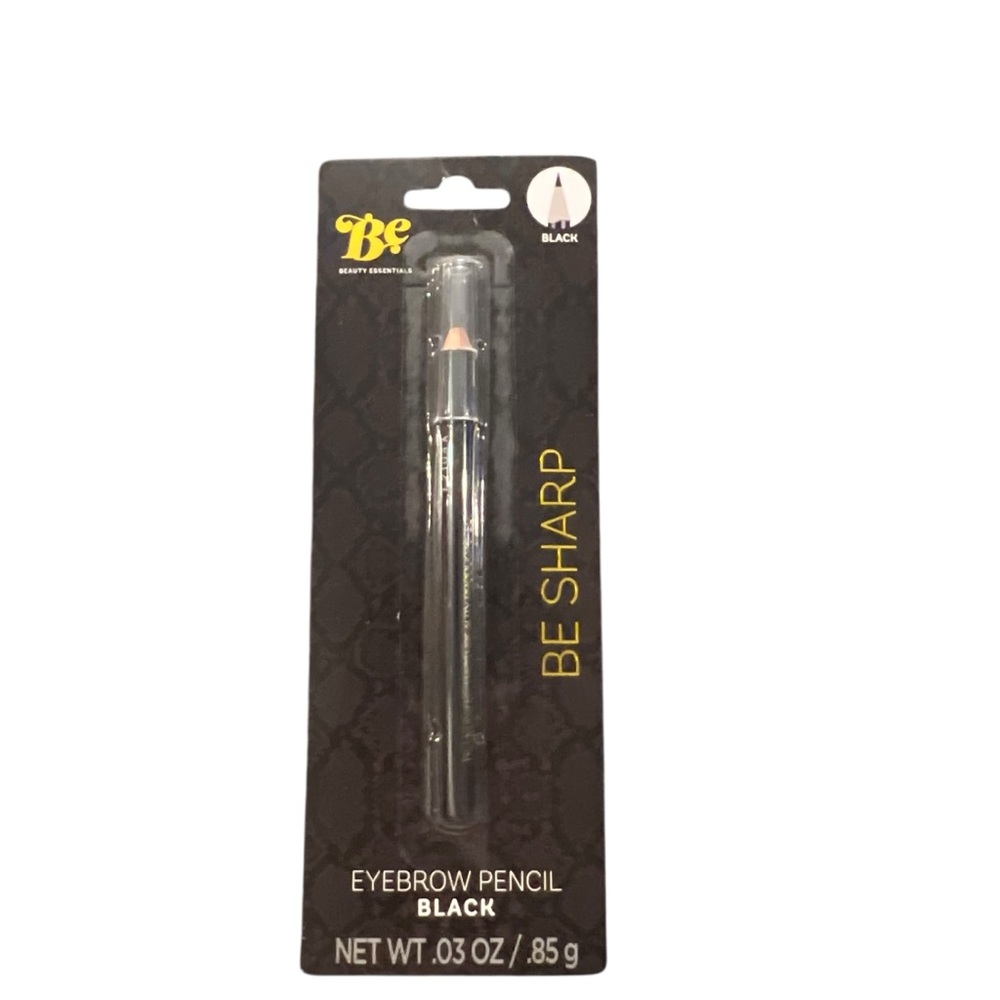 BE Beauty Essentials Eyebrow Pencil Black NEW Hatch‎ Beauty